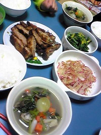 今日の晩御飯 2007/11/13 23:03:05
