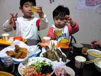 ささやかなクリスマスパーティー☆ 2008/12/26 22:40:43