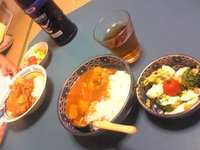 今日の晩御飯・カレー 2008/01/22 22:04:28