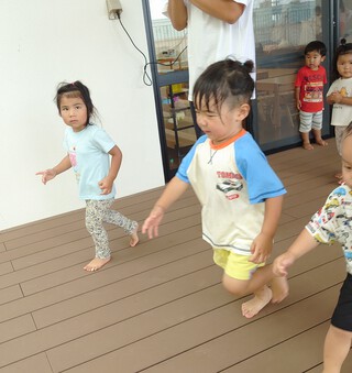 体操遊び☆うさぎ