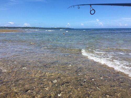 中部西海岸のリーフでULロッドで楽しんできました〜