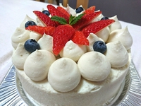 グルテンフリーのショートケーキ