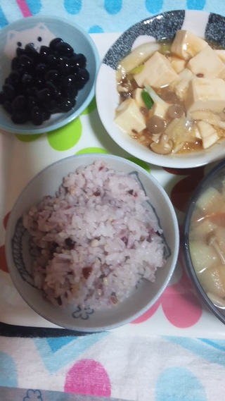 ある日のかぁちゃん飯