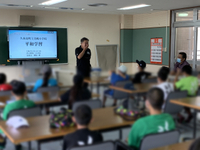久米島町立美崎小学校訪問 2020/10/22 09:36:16