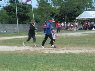上本部小学校運動会