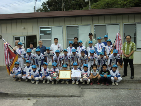 上本部ドジャース　優勝報告！