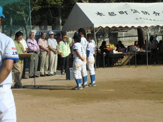 第１回本部地区少年健全育成野球大会・上本部ドジャース優勝！