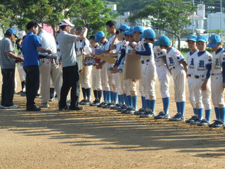第１回本部地区少年健全育成野球大会・上本部ドジャース優勝！