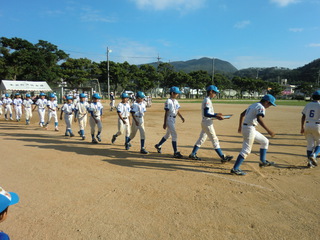 第１回本部地区少年健全育成野球大会・上本部ドジャース優勝！