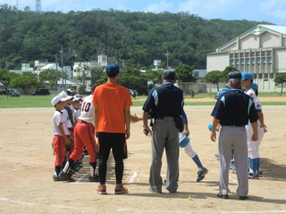 第１回本部地区少年健全育成野球大会・上本部ドジャース優勝！