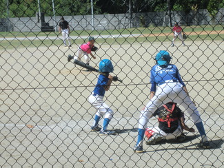 平成２５年９月２３日（月）練習試合・本部少年野球クラブ戦！