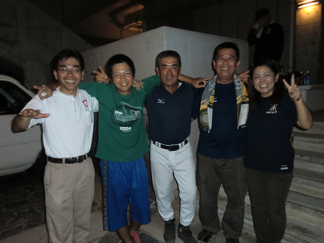 本部高校野球部２０１３年『夏』白球を追った球友達と父母会！