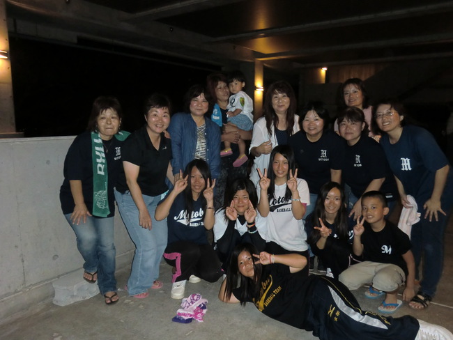 本部高校野球部２０１３年『夏』白球を追った球友達と父母会！