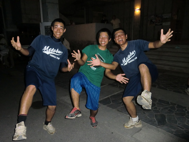 本部高校野球部２０１３年『夏』白球を追った球友達と父母会！