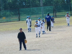 練習試合・プロ野球選手ＯＢによる少年野球教室！！