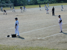 練習試合・プロ野球選手ＯＢによる少年野球教室！！