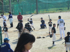 練習試合・プロ野球選手ＯＢによる少年野球教室！！