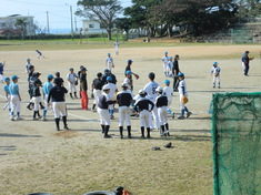 練習試合・プロ野球選手ＯＢによる少年野球教室！！