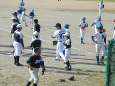 練習試合・プロ野球選手ＯＢによる少年野球教室！！