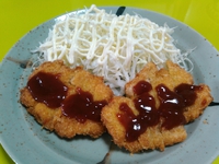 男のチキンカツ定食☆ 2019/10/15 16:00:22
