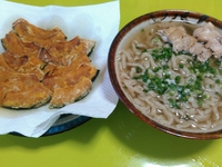 男の手打ちそばと焼きカボチャ 2019/10/23 13:21:43