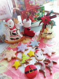 クリスマスアイシングクッキー★ 2017/12/04 14:17:47