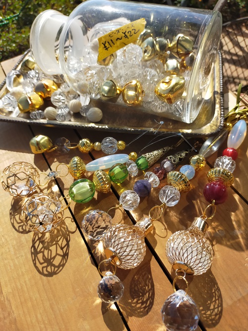 　手作りのクリスマスオーナメント