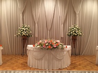 会場装花… 2017/11/19 17:11:22