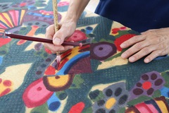 Process of Bingata Dyeing【Okinawan Traditional Craft】