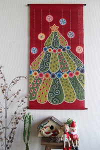 OkinawanChristmasTapestry【OkinawanTraditionalCrafts】