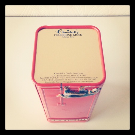 Telephone KIOSK＊貯金箱(SOLD)