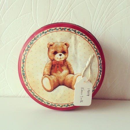 １９８９年＊Xmas Tin缶(SOLD)