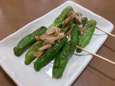 炭火焼 一の屋　～アツアツ、ホクホク 焼そら豆～