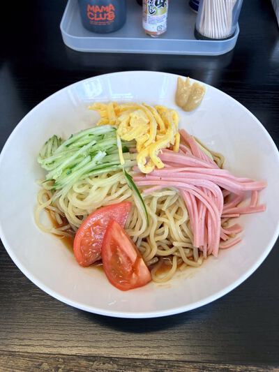 らーめんランド　～具のカット技術が素晴らしい♪  冷やし中華～