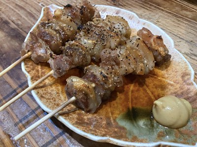 炭火やきとり なんくる亭　～夏にぴったりサッパリ串　テビチ串～