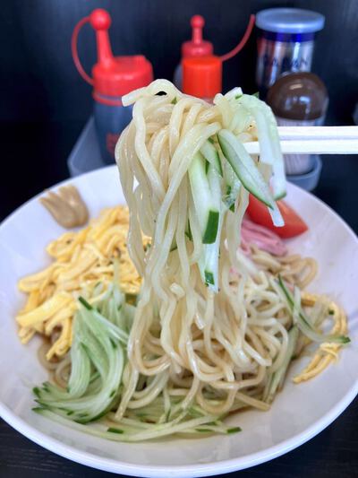 らーめんランド　～具のカット技術が素晴らしい♪  冷やし中華～
