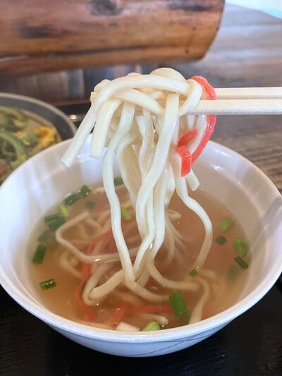 沖縄そば専門店  うるかそば　～沖縄そば専門店の出汁が効いたゴーヤーチャンプルー♪～