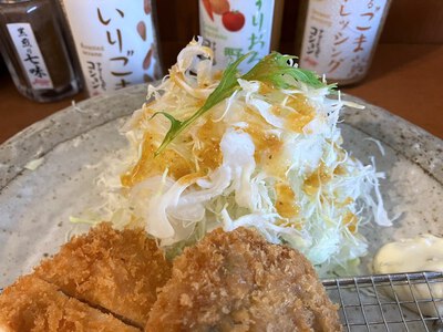 アグーとんかつコション久茂地店　～揚げ物3種類のお得な日替わりランチ～