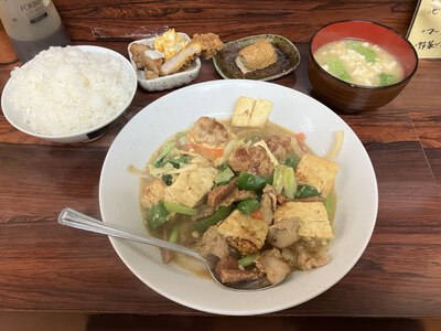 お食事処 島ちゃん　～超美味しいっ！ 野菜ととうふのみそ炒め～