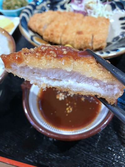 居酒屋ｎｏｒｏｓｈｉ　～専門店にも負けない旨さ！ ロースカツ定食～