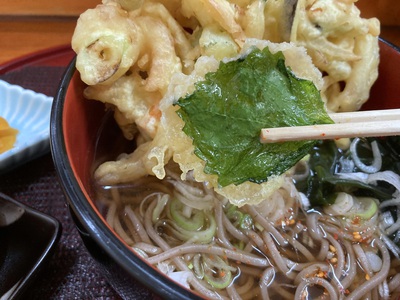 日本そば　富久屋　～かき揚天そばを美味しくいただきました♪～