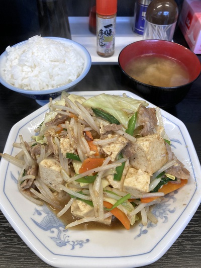 らーめんランド　～ラーメン屋さんの豆腐炒め～
