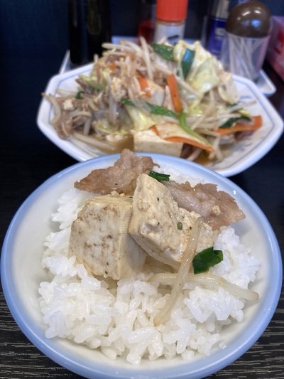 らーめんランド　～ラーメン屋さんの豆腐炒め～