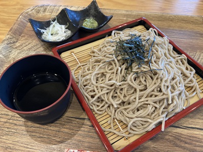 大宜味産の日本蕎麦をいただきました♪　～レストランやんばるシーサイド～