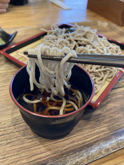 大宜味産の日本蕎麦をいただきました♪　～レストランやんばるシーサイド～