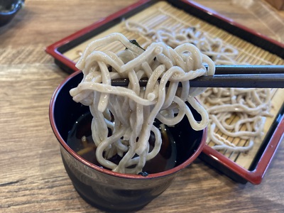 大宜味産の日本蕎麦をいただきました♪　～レストランやんばるシーサイド～