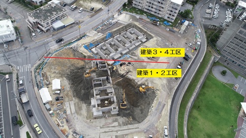 ２０１８年７月７日：空撮