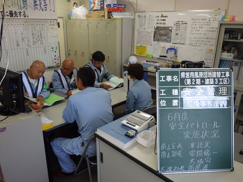 店社安全パトロール・段階検査