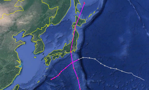 台風8 9 10 11号 進路予想米軍 ２０１６年 釣りと趣味 日常の出来事