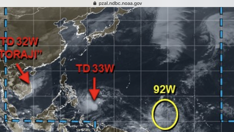 台風28号のたまご発生 2018年JTWC